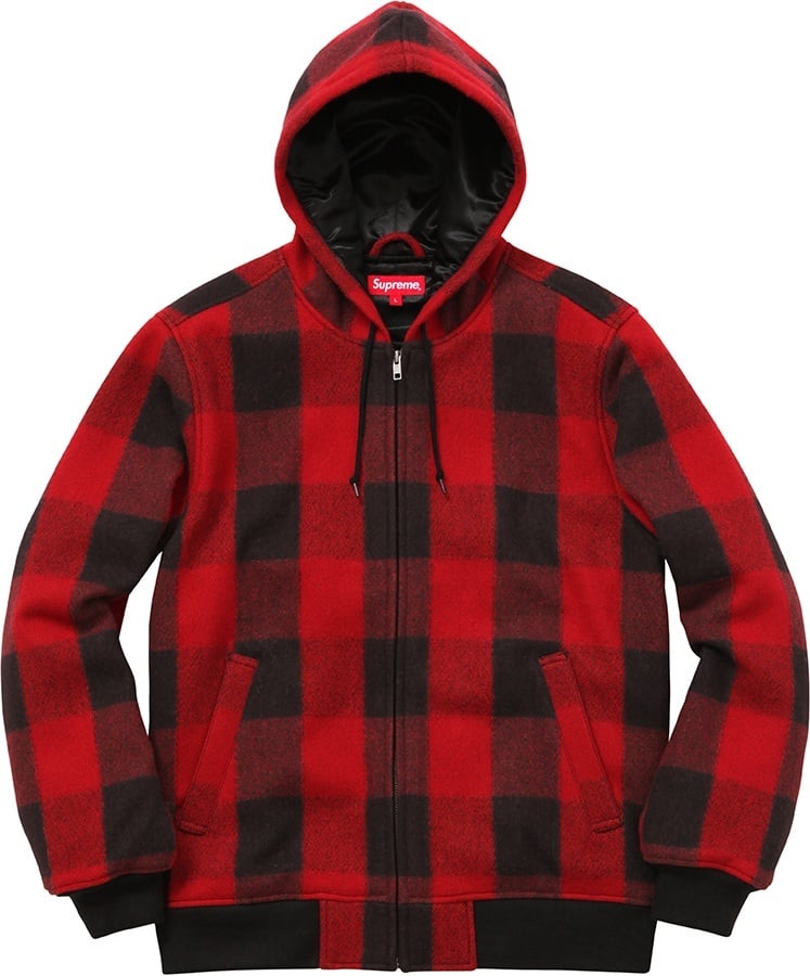 Hooded Wool Bomber view 2